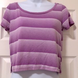 American Eagle Striped Cropped Top (EUC)